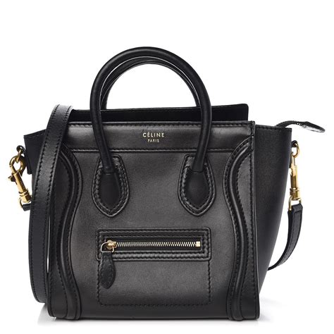 celine nano bag black|Celine nano bag colors.